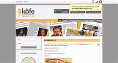 Desktop Screenshot of kofe.hu